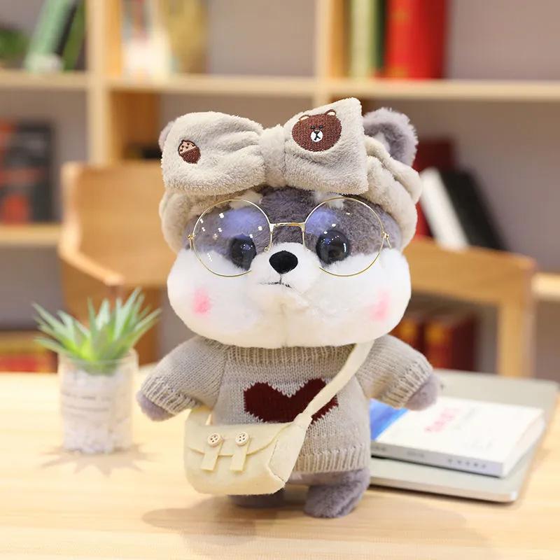 Net Red Shiba Inu Doll Husky Plush Comfortable Toy Puppy Doll Pillow Cute Ragdoll Girl Birthday Gift