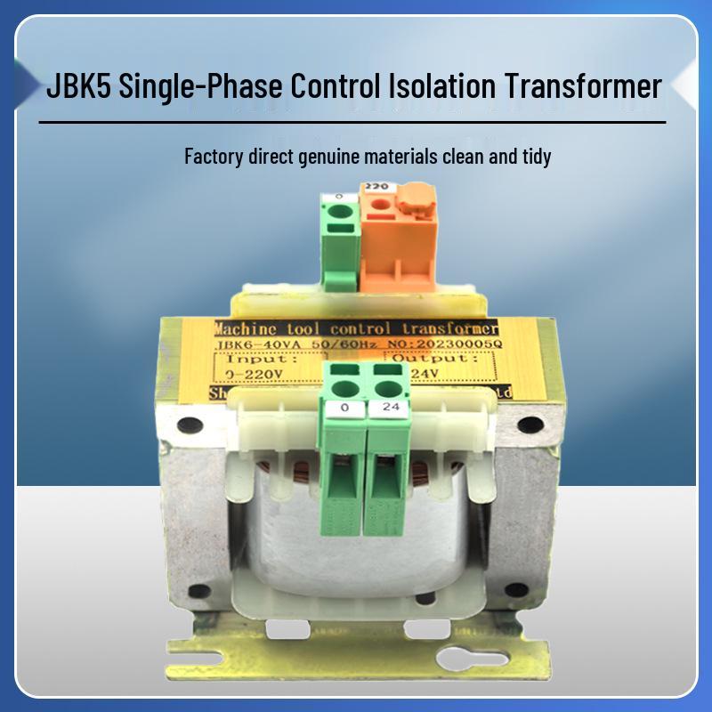 500VA Single-Phase Control Transformer 380V to 220V/110V/48V/36V/24V for Machine Tools