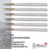 Aurochs Facial Brush 6 Natural Horsehair Nylon Plastic Watercolor Acrylic Japanese Nail 12-piece Ultra-fine Set, Brushes/6 Brushes, Paint, Model,