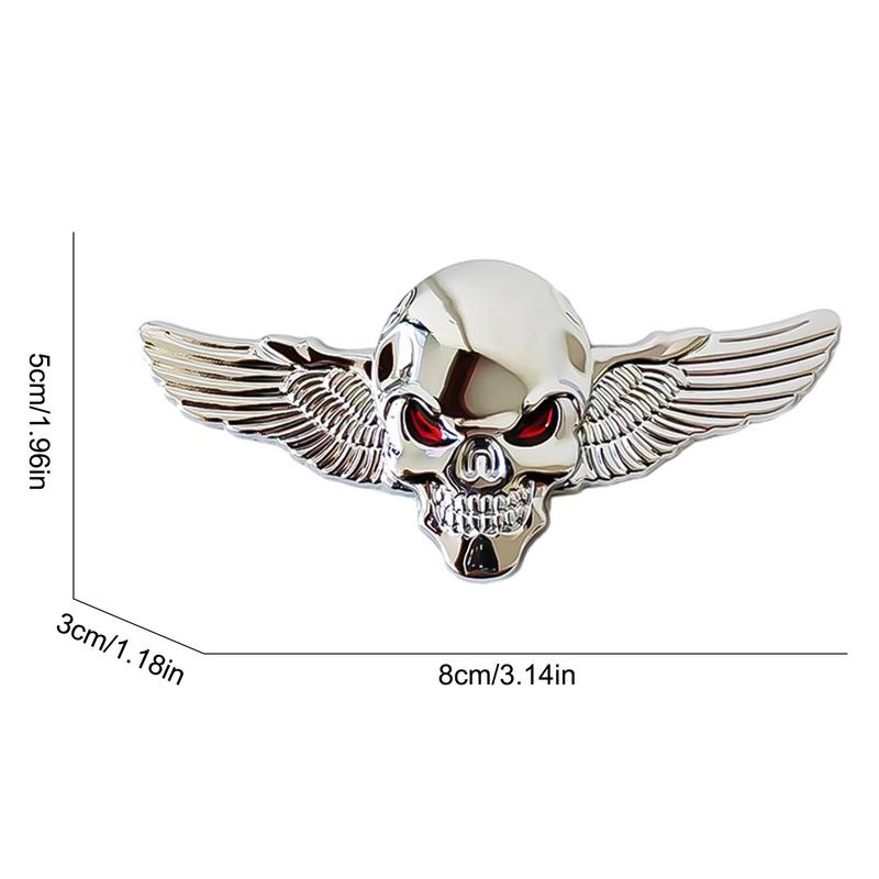 3D Metal Car Sticker 3D Metal Car Emblem Decoration Sticker Fashionable Metal Badges Stickers Car Accessories Solid For Scooters