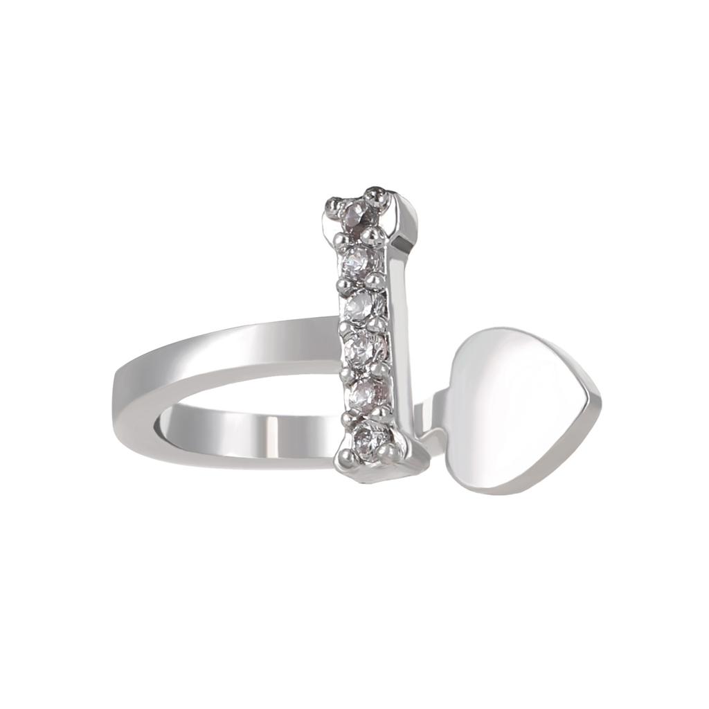 Advanced Temperament 26 English Letter Ear Clip Simple U No Ear Hole Earrings For Women