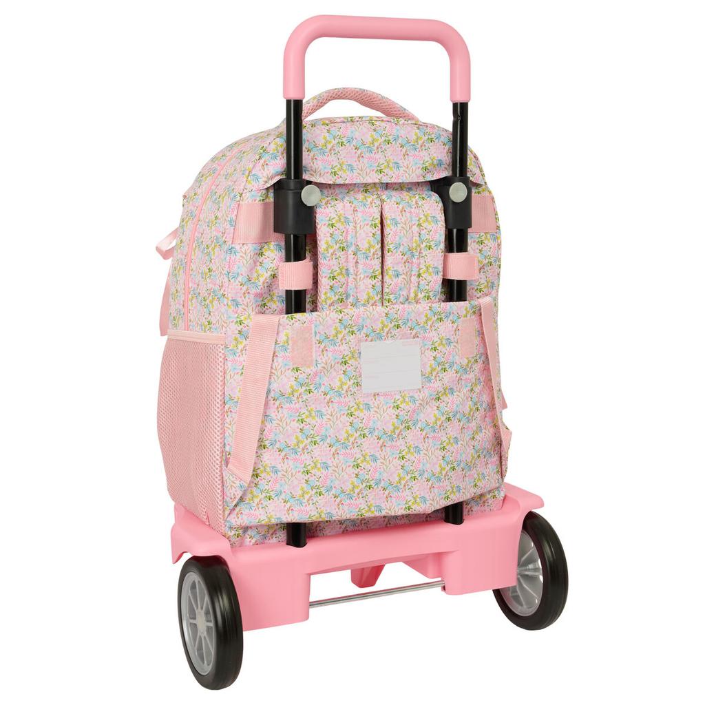 School Rucksack with Wheels Vicky Martín Berrocal Multicolour 33 x 45 x 22 cm