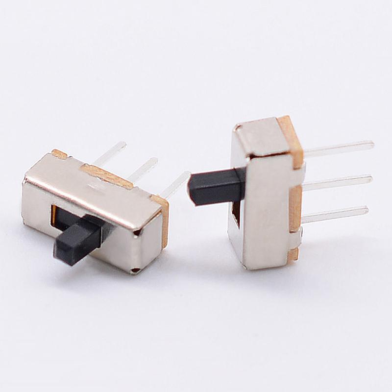 10Pcs Toggle Switch Ss12D00 Interruptor On-Off Slide Switch 3Pin 1P2T 2 Position