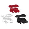 1Pc Universal Cartoons Rabbit  Car Styling Decal for Jetta Golf 3D Metal Running Rabbit Emblem Rear Trunk Badge