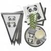 Panda Party Decorations Supplies Happy Birthday Banner Balloons Cake Toppers Gift Bags