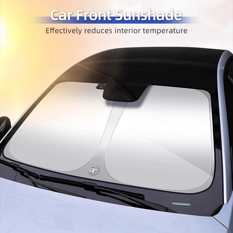 BER1 Car Front Sunshade 360° Foldable UV Protection Cover Auto Summer Accessories For Proton Exora Iriz R3 Wira Saga Satria Magma X50