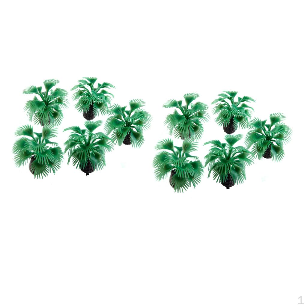 

10pcs 2.2 inch Model Trees Layout Train /200