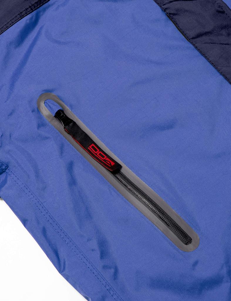 Wasserdicht und Atmungsaktiv Toray Coatex Breathatec KJ Regen Größe 3L [Dokument] Parka, Blau,