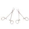 12.5/14/16/18 Cm Bent-Nose/Straight Curved Stainless Steel Locking Elbow Scissors Pliers Hemostatic Forceps Clamp Pliers