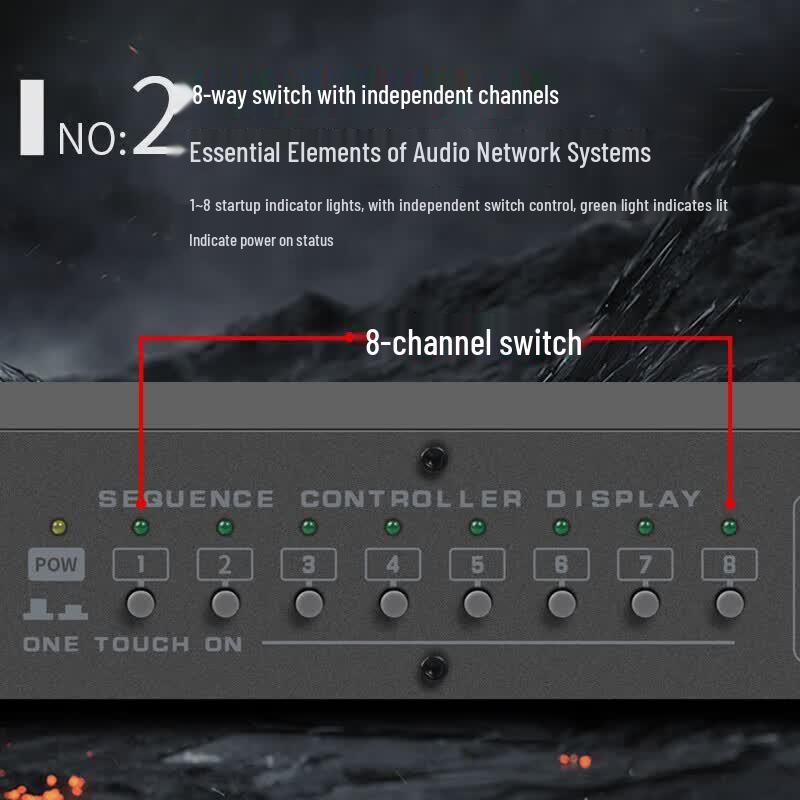 SHILE YW-9 8-Channel Power Sequencer