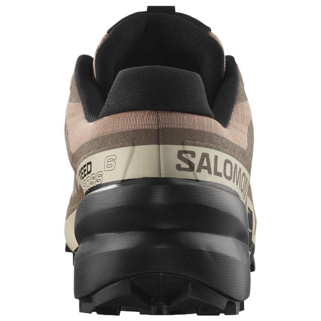 SALOMON Speedcross 6 Comfortable Fashionable Simple Low-Top Running Shoes Men Running Shoes Pink Brown 478110