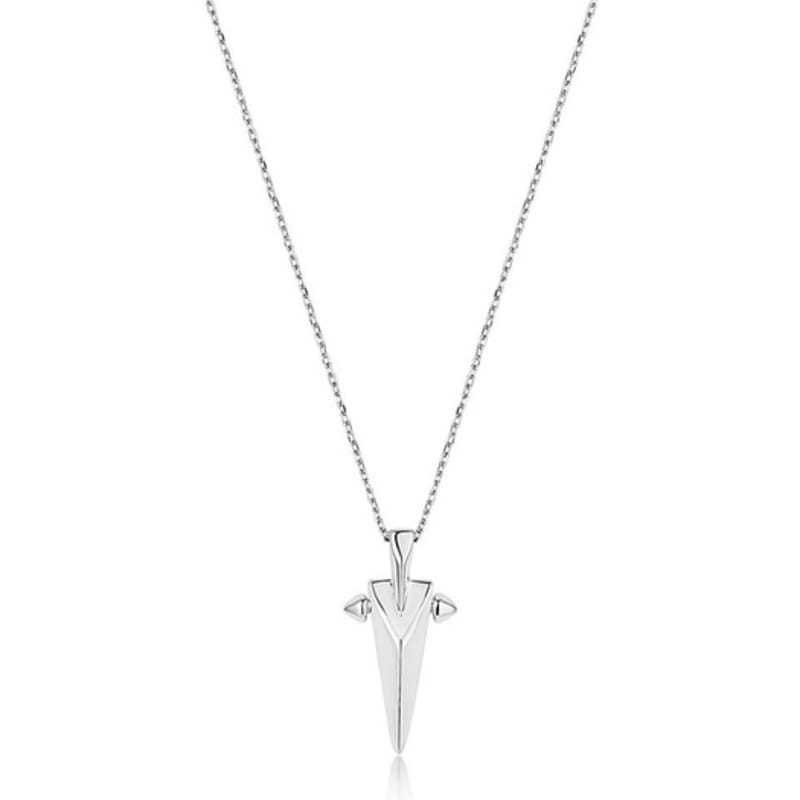 ANIA HAIE Geometric Point 925 Silver Necklace N053-03H