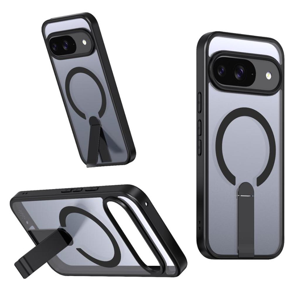Phone Case For Google Pixel 10/10 Pro/9/9 Pro Magnetic Case Kickstand TPU + Acrylic Cover