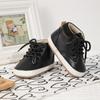Spring 2025 Baby Solid Color Rubber Sole Walker Shoes