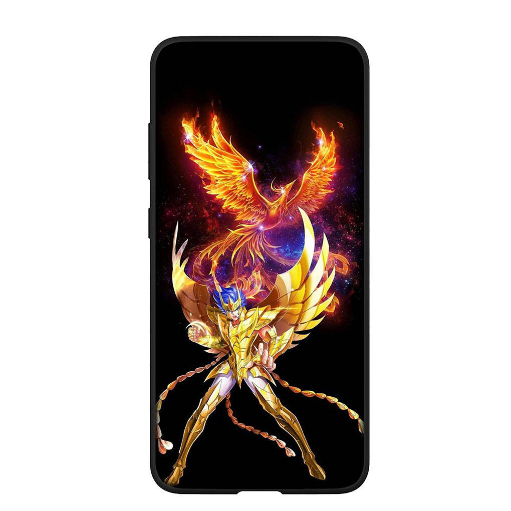 Phone Case for iPhone 17 16 15 Plus Xiaomi Poco F8 F7 F6 X7 X6 M8 C85 C75 C71 Redmi Note 14 12 11 13 Pro Max A4 14C 13C 15C Cartoon Saint Seiya Cover
