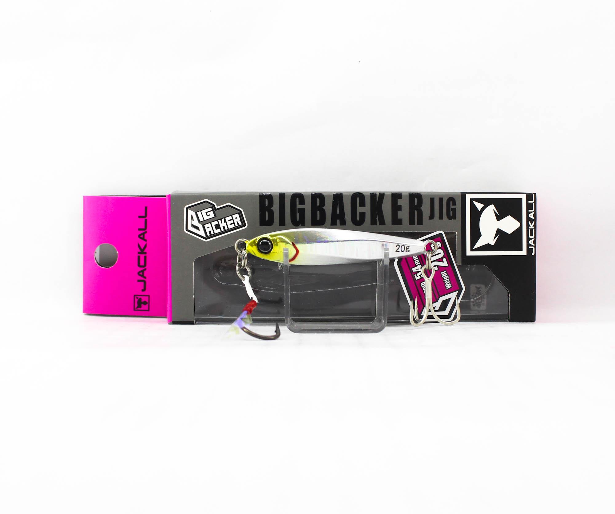 

Jackall Metal Jig Big Backer 20 грамм Shirasu Silver (5310)