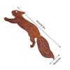 Rusty Metal Bird Silhouette: Retro Garden Tree Ornament