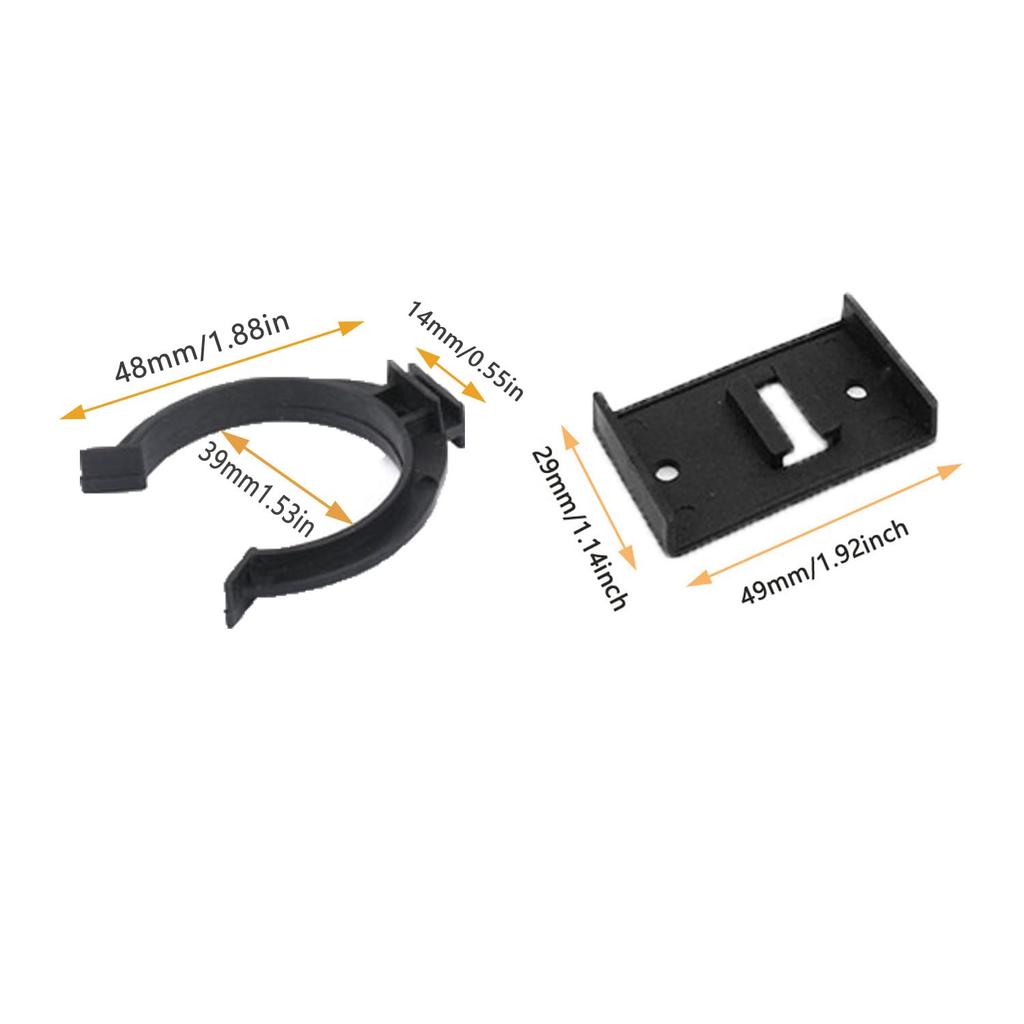 10-Piece Adjustable Cabinet Foot Base Connection Buckle 39 Opening + Rectangular Piece