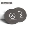 Car Water Cup Pad Car Coaster Anti-Slip Drink Holder Mat Suede For MERCEDES BENZ W211 W204 W210 W203 CLA GLA Auto Accessories PF0