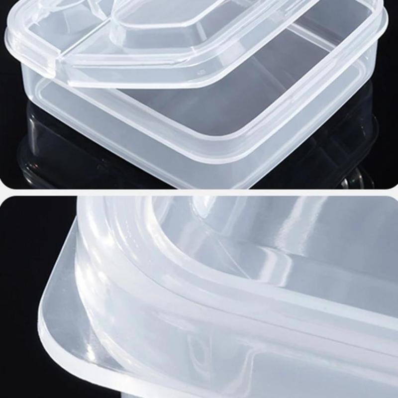 1pc Plastic Refrigerator Storage Cheese Box, Cheese Container, Butter Block Cheese Slice Storage Box storage containers
