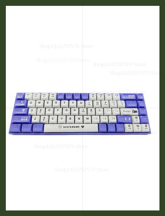 

Механическая игровая клавиатура AK680 с возможностью горячей замены, 68 клавиш, эргономичная проводная E-sport офисная клавиатура для геймеров на ноутбуках и ПК