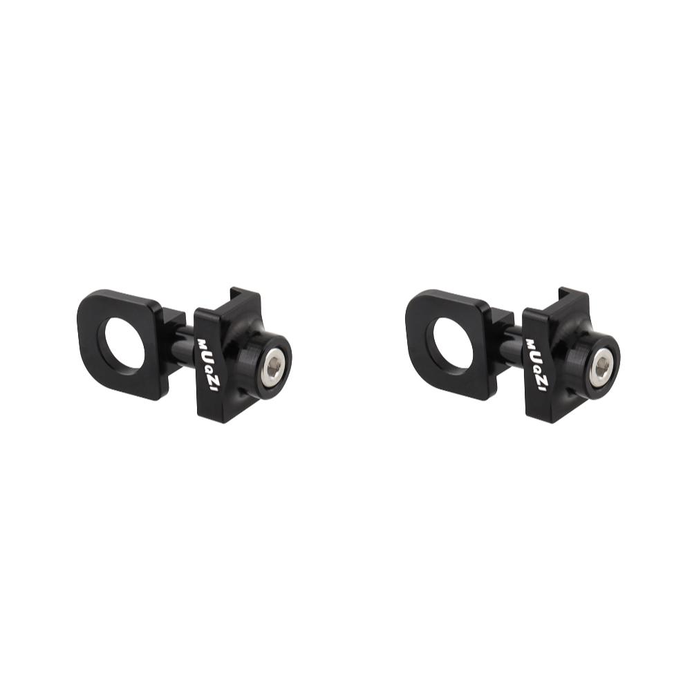 5-1PC Bicycle Chain Adjuster Aluminum Alloy CNC Bike Chain Tension Bolt Screw DIY Modification for Single Speed Bicycle Parts
