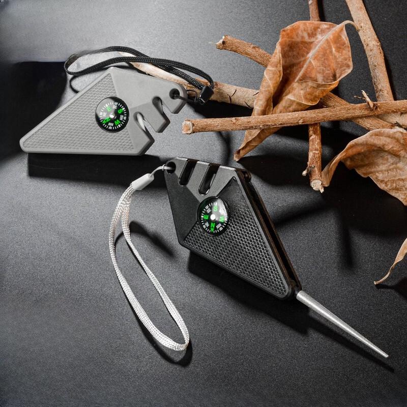 

Weiyang Mini Outdoor Diamond Knife Sharpener with Compass
