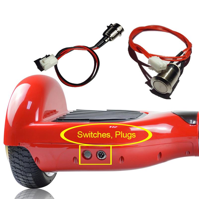 4vodičový nabíjecí portový kabel 3pinový příslušenství pro skútr pro dvoukolový balanční skútr