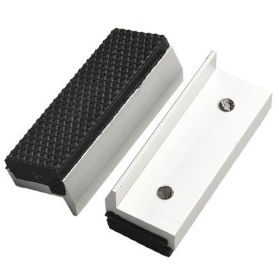 Jaw Protective Cover 2 Pcs Aluminum Alloy+rubber For Drill Press Vices For Holding Wood/metal Magnetic Vise Jaws