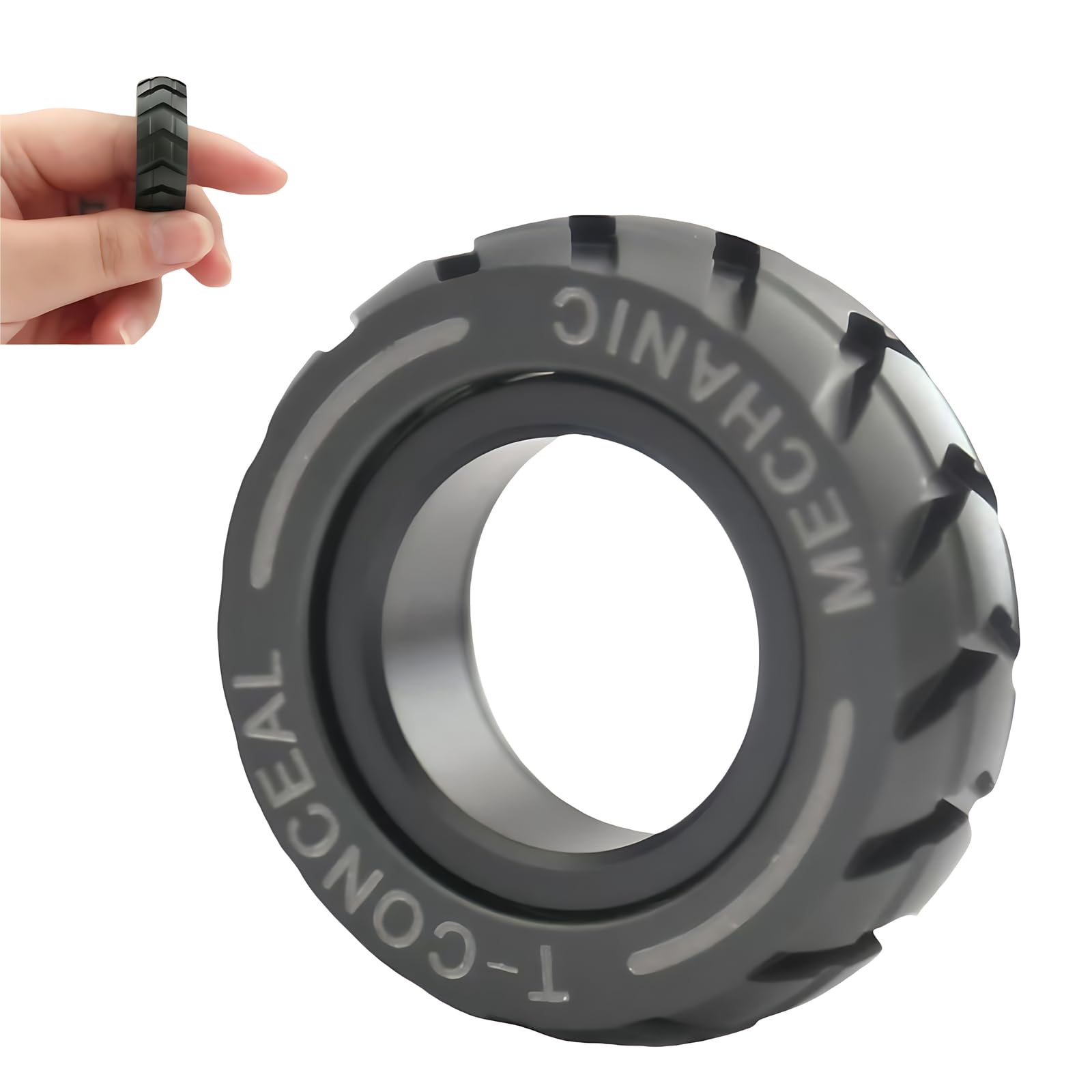 

KOVOL Fidget Toy, Fidget Slider, Fidget Toy, Stress Relief, Gift, Stress Reliever, Tire, Christmas, Hand Toy, Adult Gift, Fun Gadget