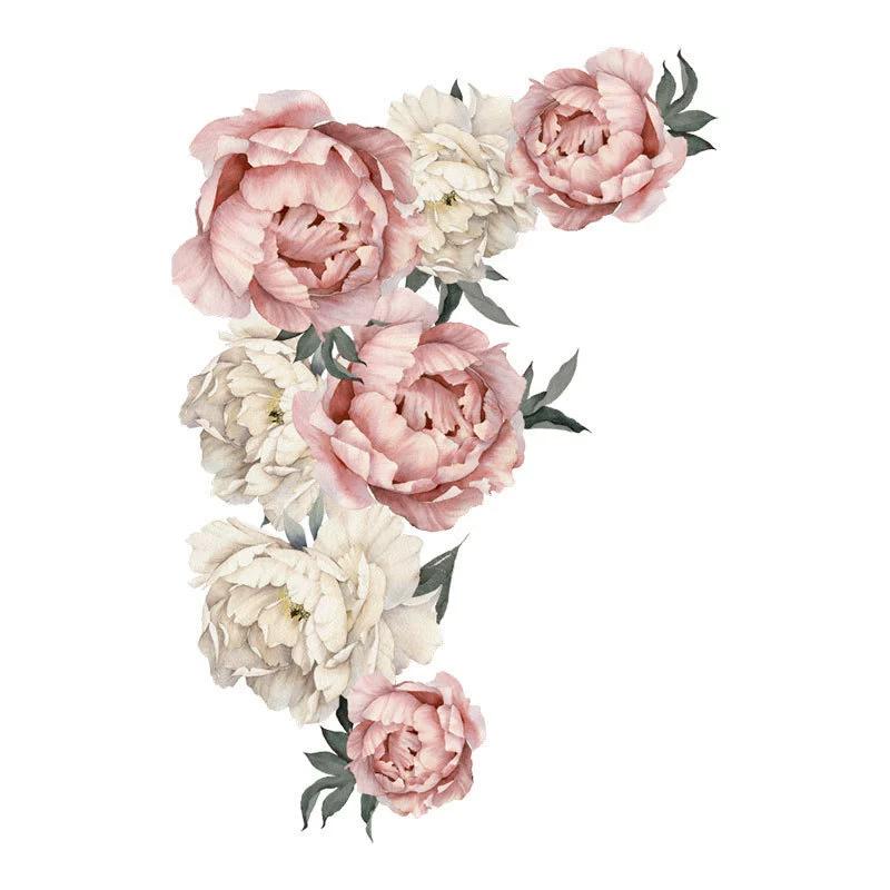1PCS Fantasy Purple Butterfly Flowers Bedroom Living Room Wall Beautify Decorative Wall Sticker PVC Material Wall Decoration