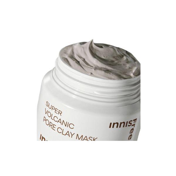 Innisfree Super Volcanic Pore Clay Mask 100ml - Deep Pore Cleansing & Exfoliating