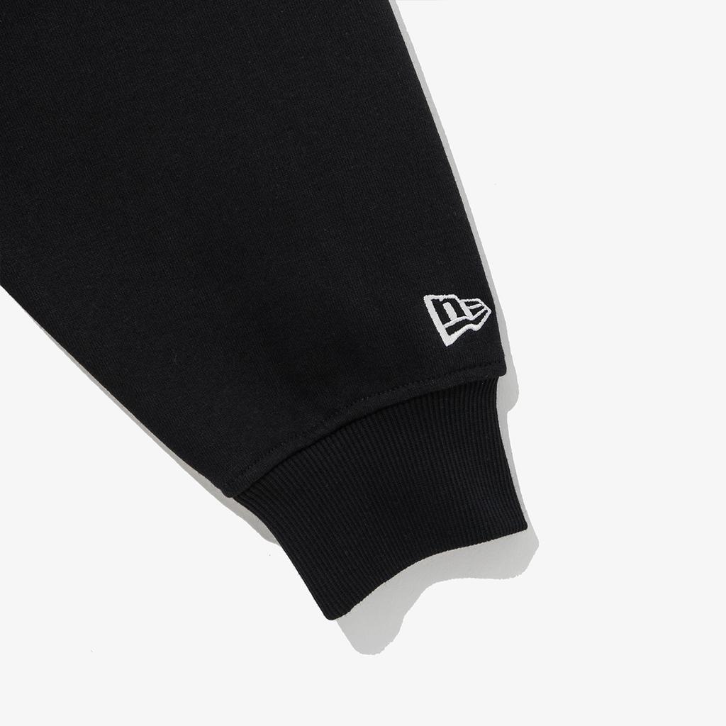 New Era MLB Letter Logo Embroidered Hooded Long Sleeve Pullover American Sweatshirt Unisex sweatshirt Black 14397988
