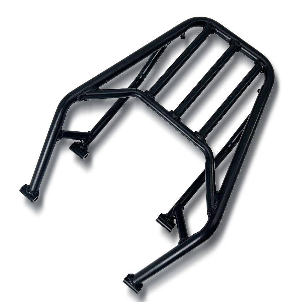 XINMOZR Motorcycle Rear Luggage Rack for Scrambler 400x and Speed 400 Carbon Steel Rack Bracket for Bicycles (2024-2025) - Load-Bearing