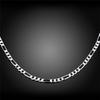 Stevige 3mm 5mm Figaro Schakelketting Ketting Voor Mannen Duurzaam Niet Verkleurend Ontwerp In 16/18/20/22/24 Inch Lengtes Ideaal Cadeau Voor Hem