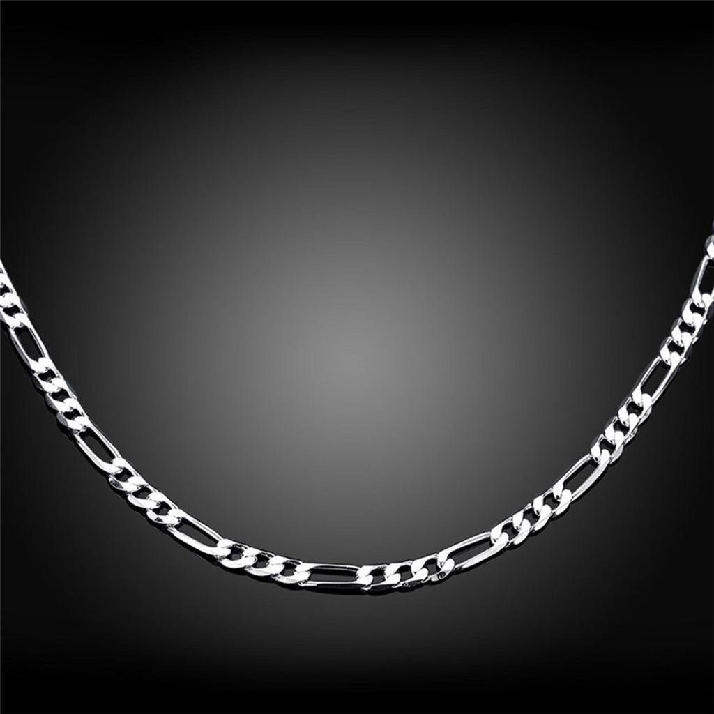 Stevige 3mm 5mm Figaro Schakelketting Ketting Voor Mannen Duurzaam Niet Verkleurend Ontwerp In 16/18/20/22/24 Inch Lengtes Ideaal Cadeau Voor Hem