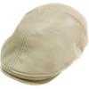 Basic Enchi Fake Leather Hunting Cap One Size Fits Greige - Antibacterial, Deodorizing, Women's & Men's, All,