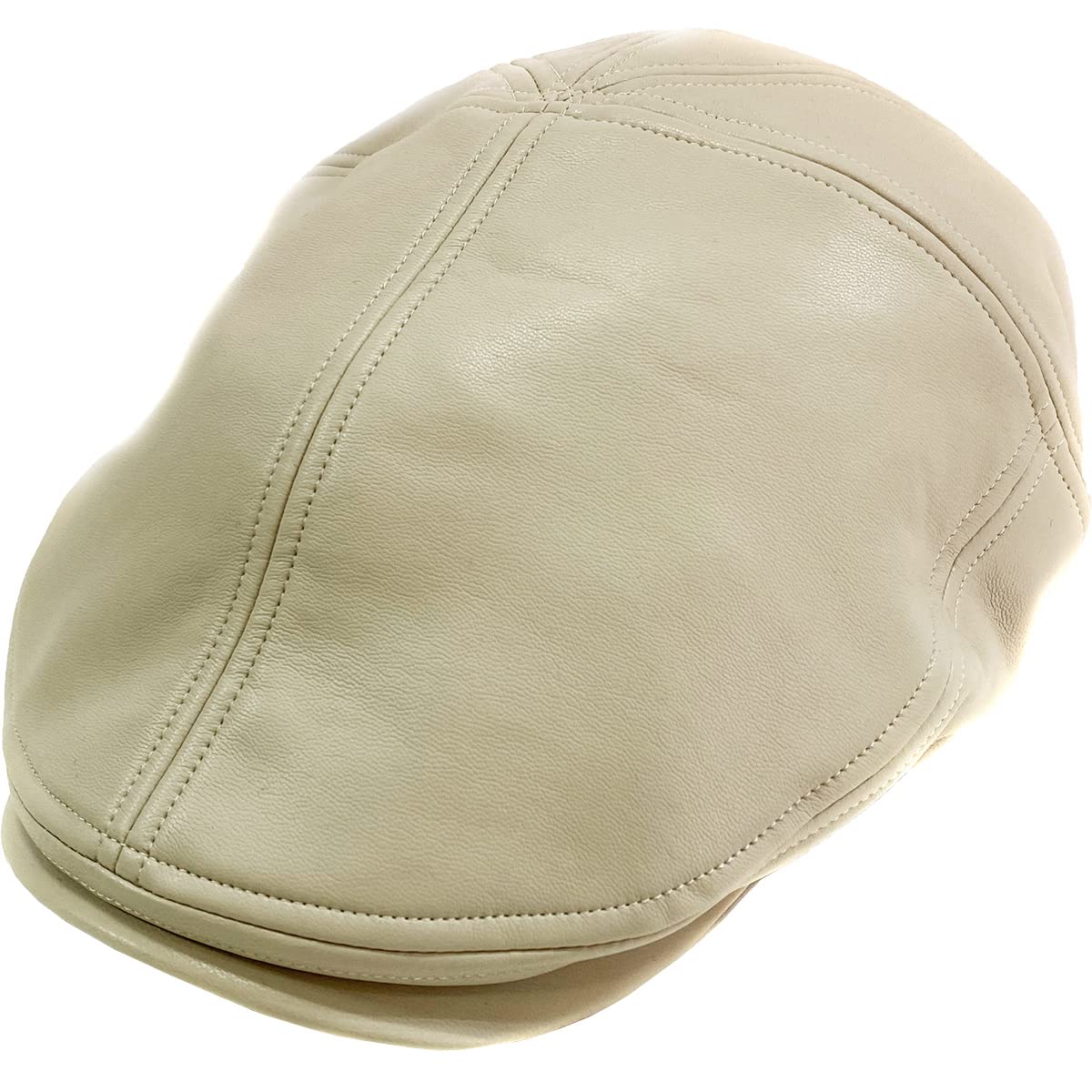 Basic Enchi Fake Leather Hunting Cap One Size Fits Greige - Antibacterial, Deodorizing, Women s & Men s, All,