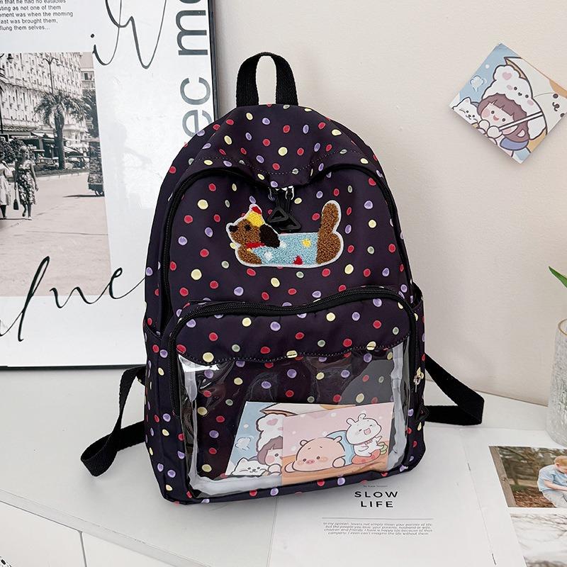 Neuer Mittelschul- und Oberstufenschüler-Schulranzen-Trend Frühling Nischen-Rucksack große Kapazität Mode Doppel-Schulter-Schulranzen