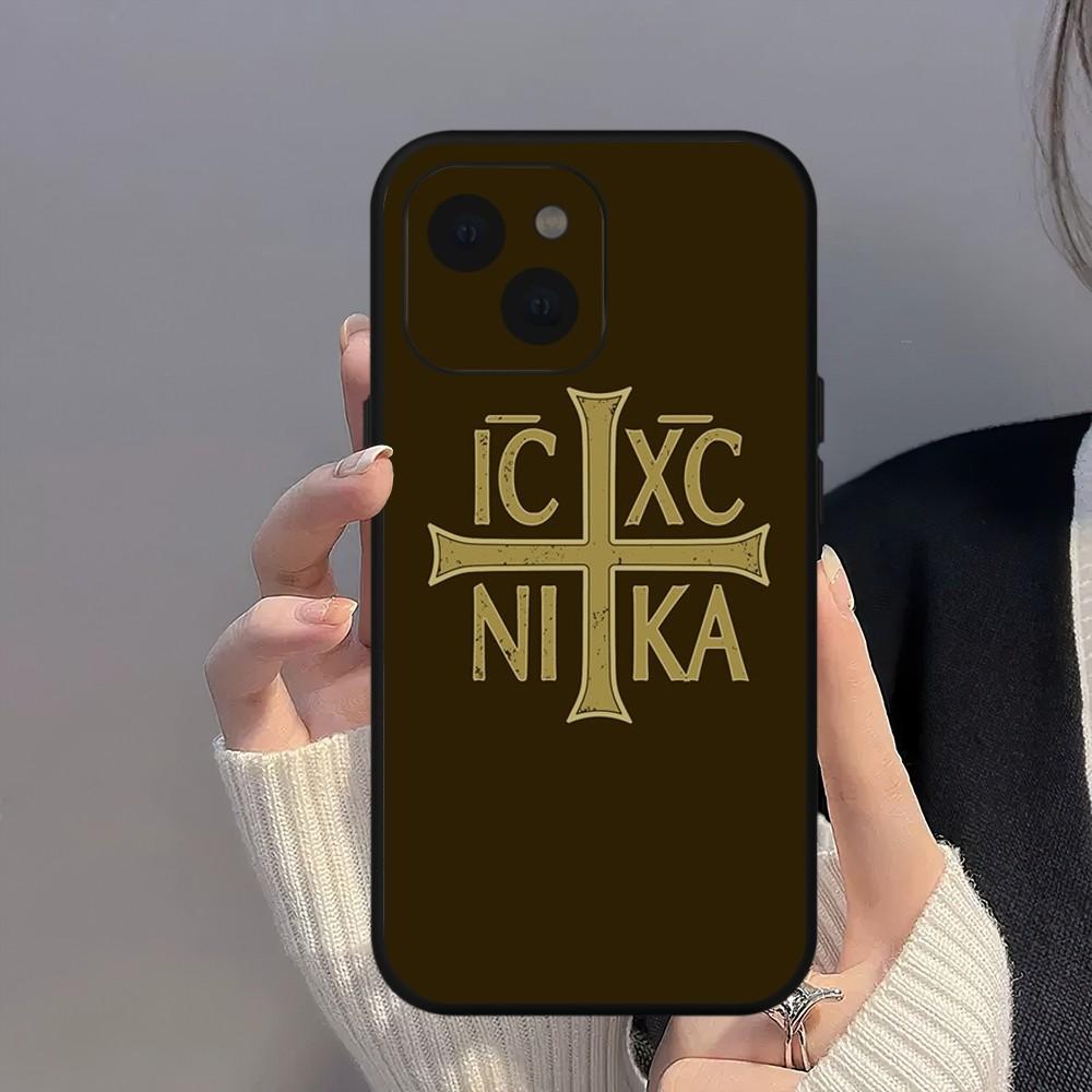 

Ic Xc Nika Cross Phone Case For iPhone Mini 11 12 13 14 15 Pro XS Max X Plus SE XR Shell iPhone14ProMax