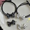Dot Bowknot Hair Clip InsStyle Hair Rope Female Hair Styling Tool Ornaments