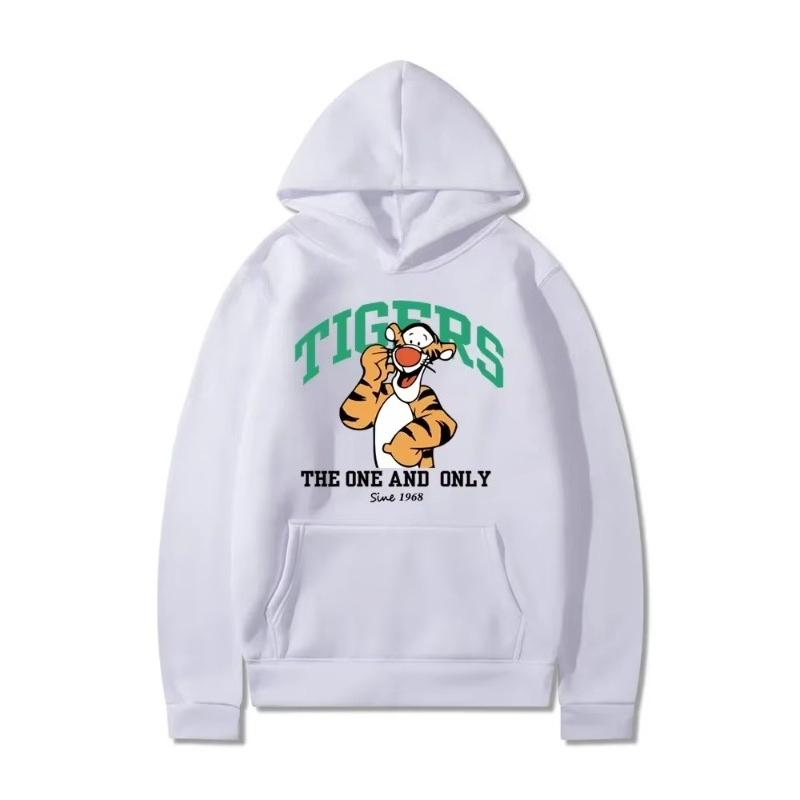 

Disney Sweater Tigger Cartoon Printed Sweater Loose Men Women Autumn and Winter Leisure Sports Comfortable Hoodie Street Wear 3XL
