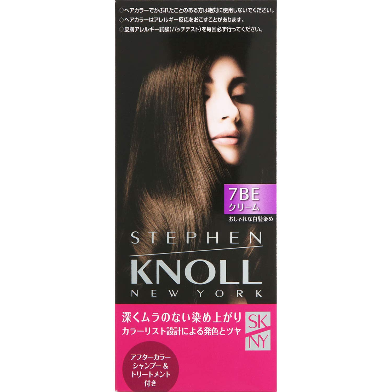 

STEPHEN KNOLL Color Couture Cream Hair Color for Gray Light Beige 1 Count [Quasi-drug] Hair, 7BE, Brown, (x 1)