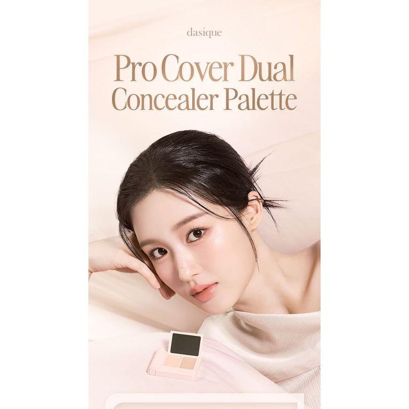 DASIQUE Pro Cover Dual Concealer Palette - 4 Types