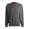 Hugo Mens Red Label Cotton Branded Tape Sweatshirt