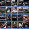 Car Gear Shift Knob Air Vent CD Panel Window Lift Door Speaker A Pillar Steering Wheel Cover Trim For BMW 5 Serie F10 F07 Inner