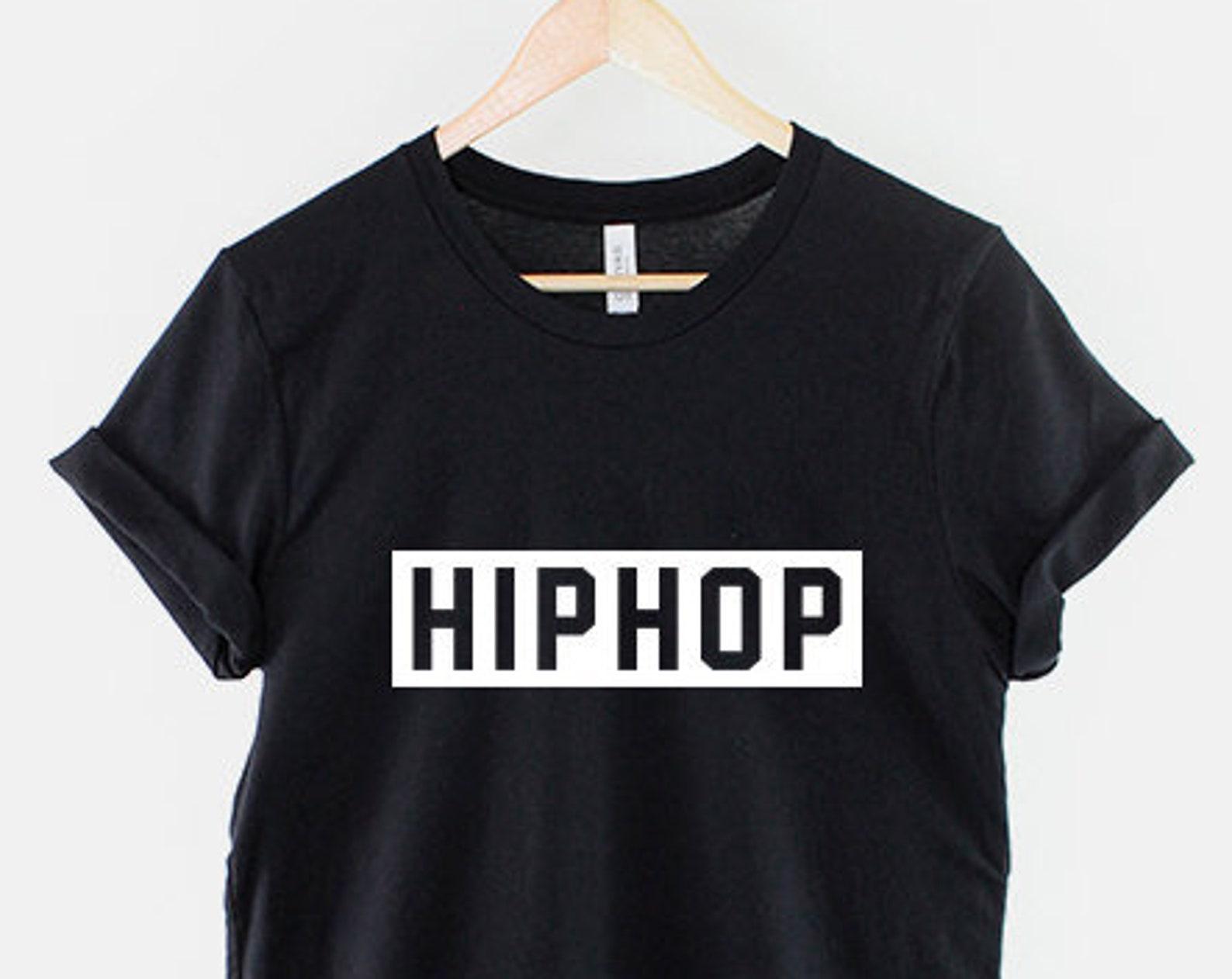 Hip Hop T-Shirt, Urban Streetwear Shirt, Hip Hop Graphic Tee, Rap Music Top XL