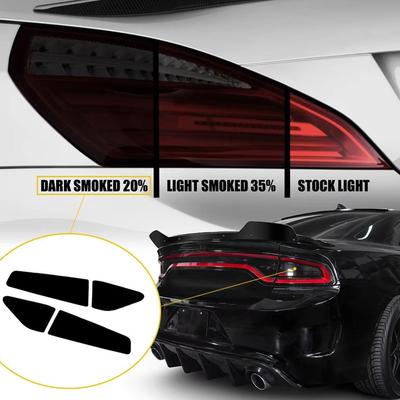 For Charger 2015-2025 Tail Light Sticker Waterproof Tint Film Adhesive Waterproof Decal Sticker For Decoration Auto