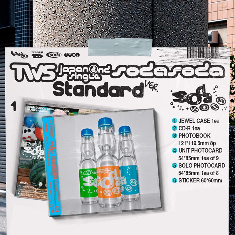 [VOORBESTELLING] TWS – Japanse 2e Single SODA SODA (Reguliere Versie)