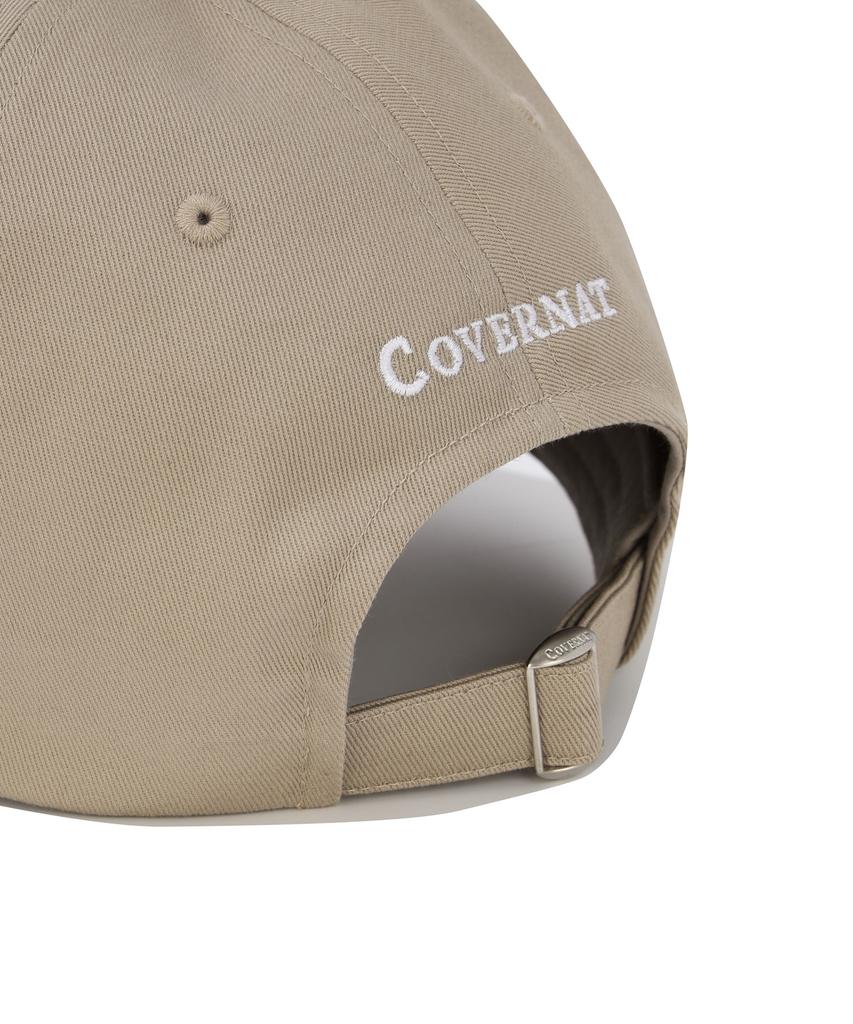 COVERNAT Authentic C Logo Ball Cap Beige